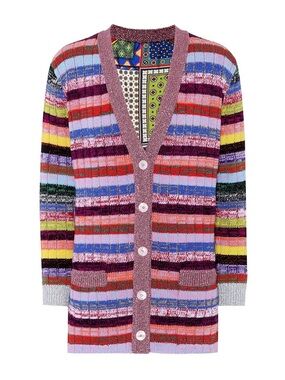 Gucci Multi-Colour Reversible Cardigan, Size S